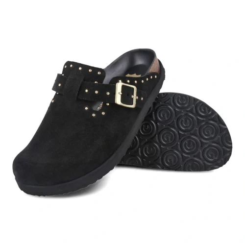 KUPIDON – ženske anatomske klompe od velur kože